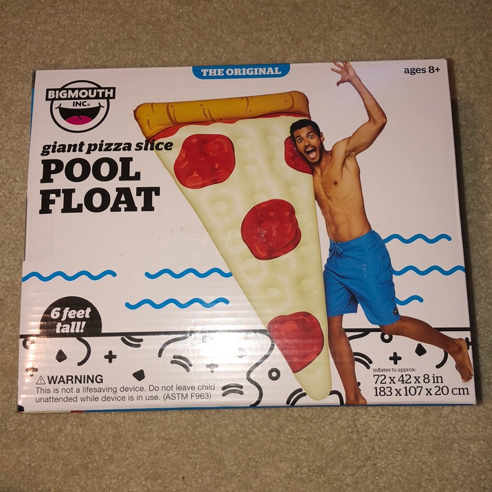 Giant Pizza Slice Pool Float